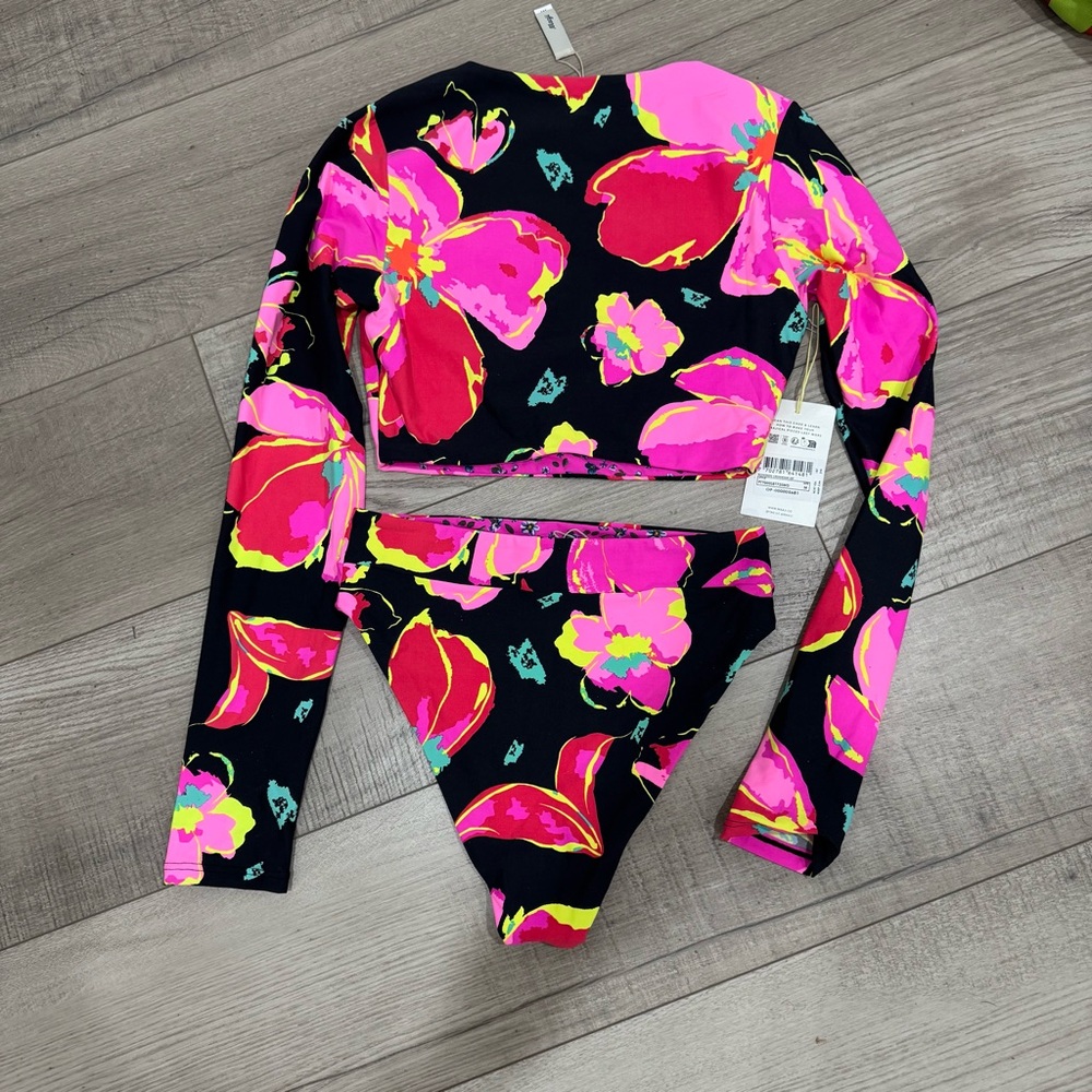 Maaji Colorful Long sleeve top Swimwear Set